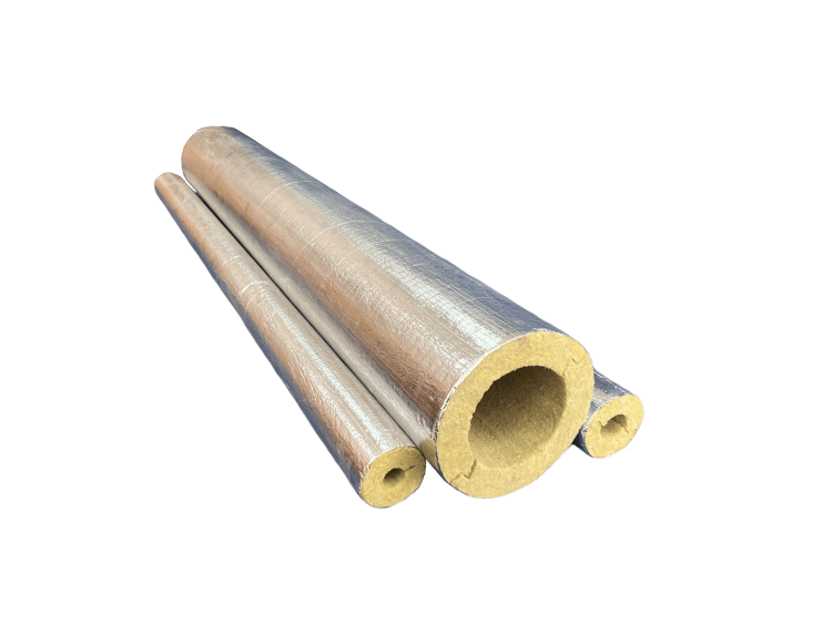 Цилиндры минераловатные тепло и звукоизоляционные огнезащитные EURO-ШЕЛЛ Ц 80/Ф, 1000x133x30