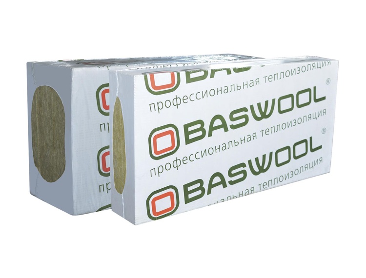 Утеплитель BASWOOL 45 - Лайт 1200х600х70 мм, 8 шт. уп