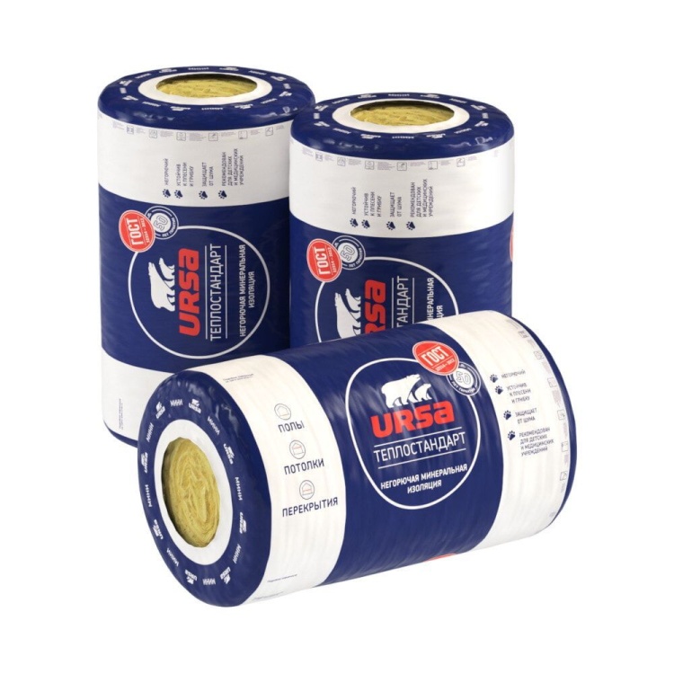 Утеплитель Ursa GEO 44 RN ТеплоСтандарт мини 6560х610х150 мм