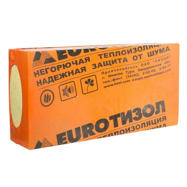 Утеплитель Тизол Евро-Универсал 130 1000х600х130 мм, 2 шт. уп